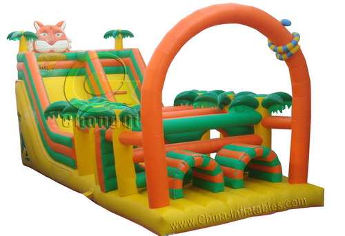 giant inflatable slide